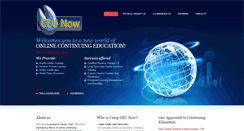 Desktop Screenshot of ceunow.org